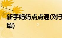 新手妈妈点点通(对于新手妈妈点点通简单介绍)