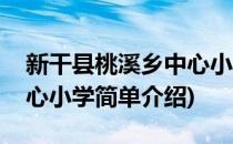 新干县桃溪乡中心小学(对于新干县桃溪乡中心小学简单介绍)
