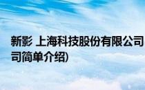 新影 上海科技股份有限公司(对于新影 上海科技股份有限公司简单介绍)