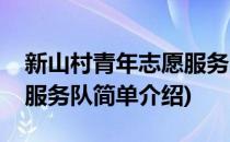 新山村青年志愿服务队(对于新山村青年志愿服务队简单介绍)