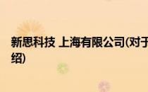 新思科技 上海有限公司(对于新思科技 上海有限公司简单介绍)