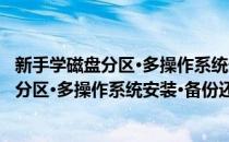 新手学磁盘分区·多操作系统安装·备份还原(对于新手学磁盘分区·多操作系统安装·备份还原简单介绍)