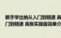 新手学出纳从入门到精通 真账实操版(对于新手学出纳从入门到精通 真账实操版简单介绍)