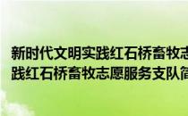新时代文明实践红石桥畜牧志愿服务支队(对于新时代文明实践红石桥畜牧志愿服务支队简单介绍)