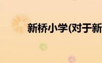 新桥小学(对于新桥小学简单介绍)