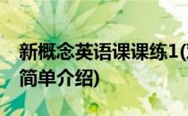 新概念英语课课练1(对于新概念英语课课练1简单介绍)
