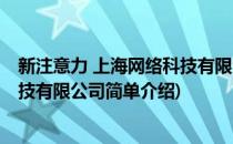 新注意力 上海网络科技有限公司(对于新注意力 上海网络科技有限公司简单介绍)