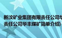 新汶矿业集团有限责任公司华丰煤矿(对于新汶矿业集团有限责任公司华丰煤矿简单介绍)