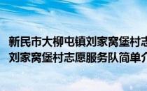 新民市大柳屯镇刘家窝堡村志愿服务队(对于新民市大柳屯镇刘家窝堡村志愿服务队简单介绍)