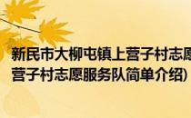 新民市大柳屯镇上营子村志愿服务队(对于新民市大柳屯镇上营子村志愿服务队简单介绍)