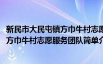 新民市大民屯镇方巾牛村志愿服务团队(对于新民市大民屯镇方巾牛村志愿服务团队简单介绍)