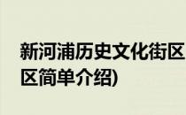 新河浦历史文化街区(对于新河浦历史文化街区简单介绍)