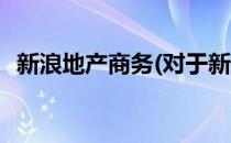 新浪地产商务(对于新浪地产商务简单介绍)