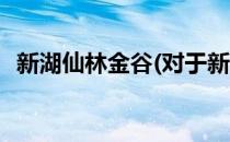 新湖仙林金谷(对于新湖仙林金谷简单介绍)
