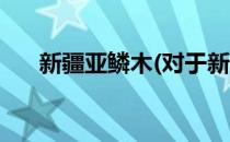 新疆亚鳞木(对于新疆亚鳞木简单介绍)