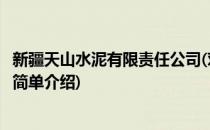 新疆天山水泥有限责任公司(对于新疆天山水泥有限责任公司简单介绍)