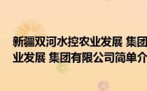 新疆双河水控农业发展 集团有限公司(对于新疆双河水控农业发展 集团有限公司简单介绍)