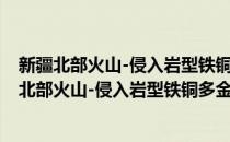 新疆北部火山-侵入岩型铁铜多金属矿床综合研究(对于新疆北部火山-侵入岩型铁铜多金属矿床综合研究简单介绍)