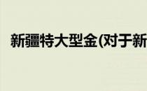 新疆特大型金(对于新疆特大型金简单介绍)