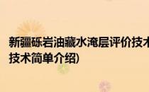 新疆砾岩油藏水淹层评价技术(对于新疆砾岩油藏水淹层评价技术简单介绍)