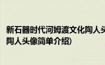 新石器时代河姆渡文化陶人头像(对于新石器时代河姆渡文化陶人头像简单介绍)