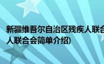 新疆维吾尔自治区残疾人联合会(对于新疆维吾尔自治区残疾人联合会简单介绍)