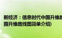 新经济：信息时代中国升维路线图(对于新经济：信息时代中国升维路线图简单介绍)