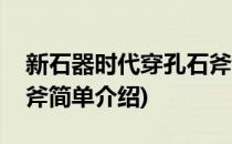 新石器时代穿孔石斧(对于新石器时代穿孔石斧简单介绍)