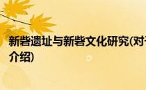 新砦遗址与新砦文化研究(对于新砦遗址与新砦文化研究简单介绍)