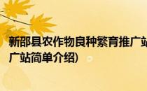 新邵县农作物良种繁育推广站(对于新邵县农作物良种繁育推广站简单介绍)