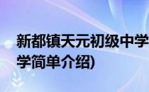 新都镇天元初级中学(对于新都镇天元初级中学简单介绍)