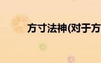 方寸法神(对于方寸法神简单介绍)
