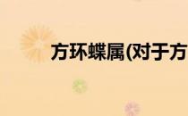 方环蝶属(对于方环蝶属简单介绍)