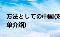 方法としての中国(对于方法としての中国简单介绍)