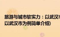 旅游与城市软实力：以武汉市为例(对于旅游与城市软实力：以武汉市为例简单介绍)