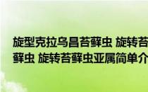 旋型克拉乌昌苔藓虫 旋转苔藓虫亚属(对于旋型克拉乌昌苔藓虫 旋转苔藓虫亚属简单介绍)