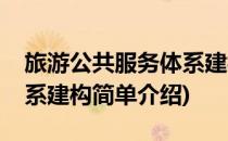 旅游公共服务体系建构(对于旅游公共服务体系建构简单介绍)