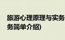 旅游心理原理与实务(对于旅游心理原理与实务简单介绍)