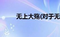 无上大殇(对于无上大殇简单介绍)