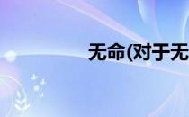 无命(对于无命简单介绍)