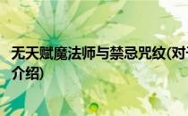 无天赋魔法师与禁忌咒纹(对于无天赋魔法师与禁忌咒纹简单介绍)