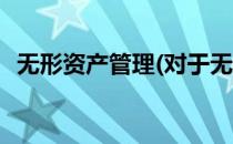 无形资产管理(对于无形资产管理简单介绍)