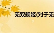 无双舰姬(对于无双舰姬简单介绍)