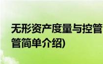 无形资产度量与控管(对于无形资产度量与控管简单介绍)