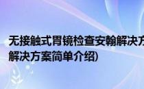 无接触式胃镜检查安翰解决方案(对于无接触式胃镜检查安翰解决方案简单介绍)