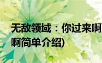 无敌领域：你过来啊(对于无敌领域：你过来啊简单介绍)