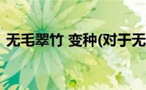 无毛翠竹 变种(对于无毛翠竹 变种简单介绍)