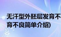 无汗型外胚层发育不良(对于无汗型外胚层发育不良简单介绍)