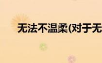 无法不温柔(对于无法不温柔简单介绍)