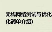 无线网络测试与优化(对于无线网络测试与优化简单介绍)